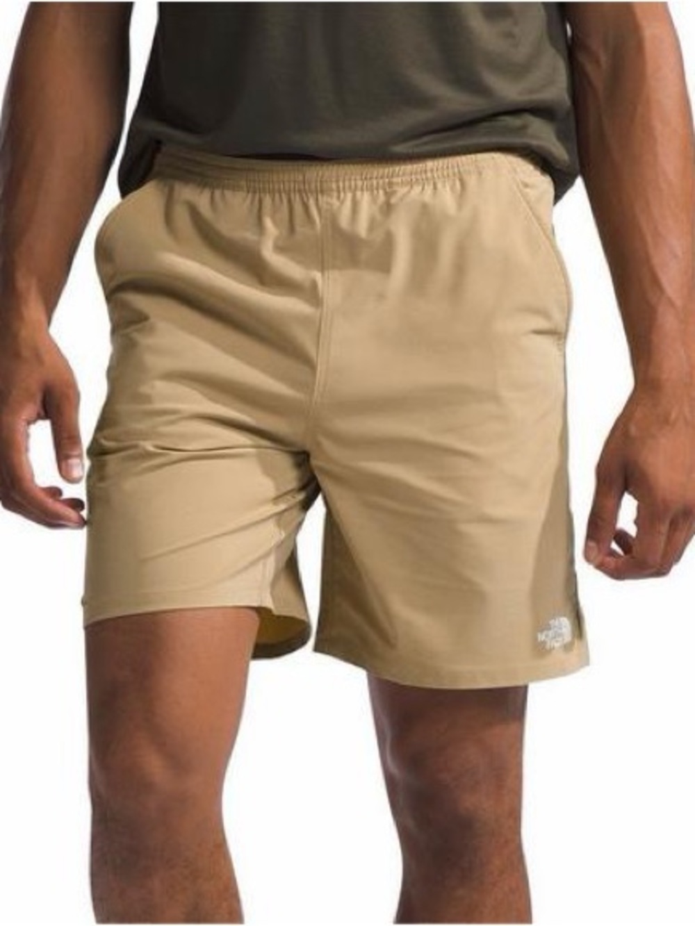 Men's The North Face Wander 2.0 Shorts khaki tan active 7” inseam XL